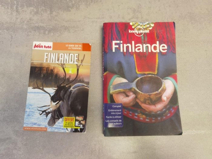 Lot de 2 livres sur la Finlande