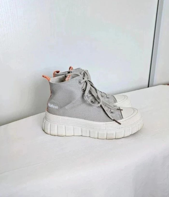 Baskets boots en toile - Refresh - taille 36