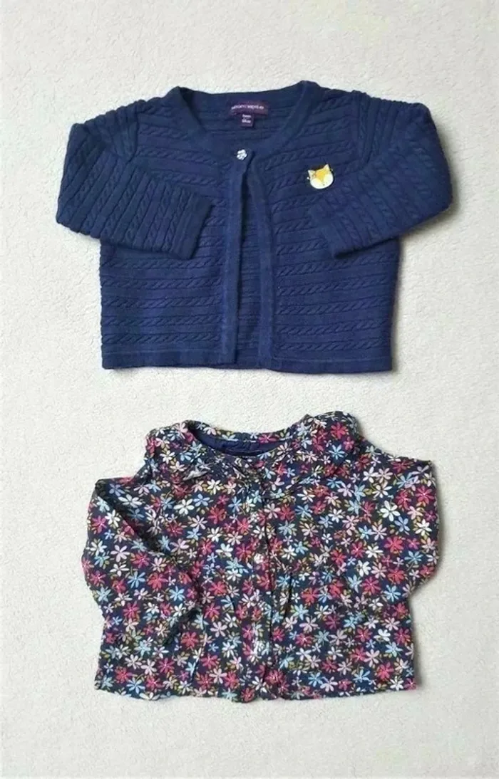 Ensemble blouse et gilet Sergent Major 6M
