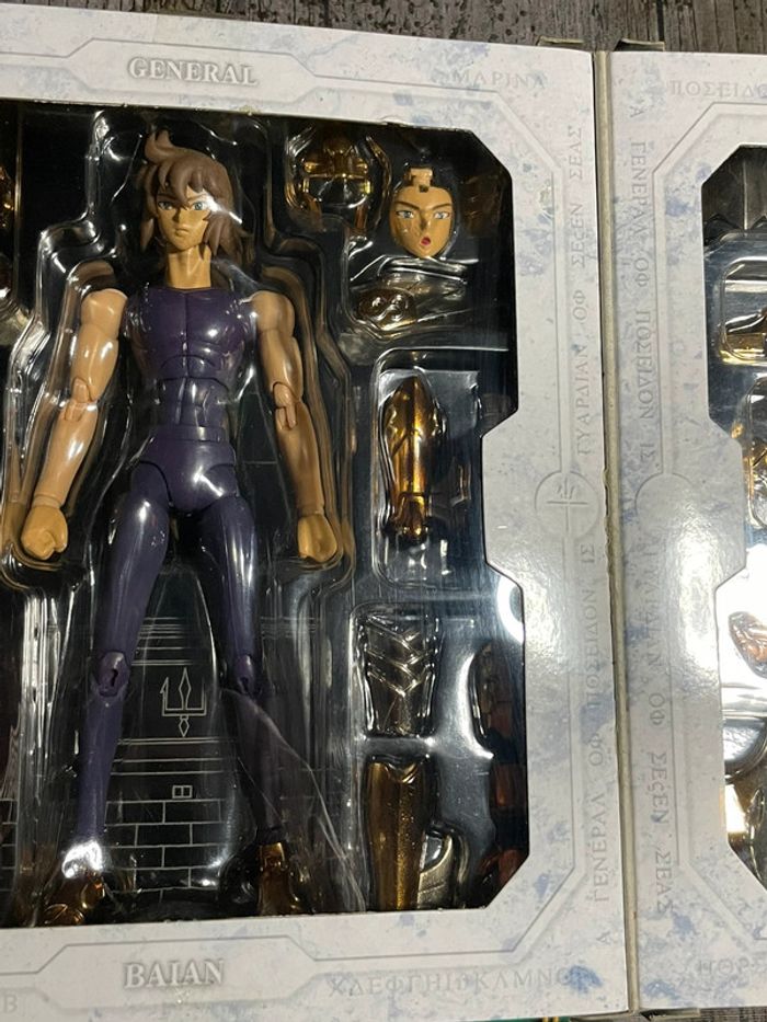 Figurine Saint Seya | Bandai ~ Sea Horse Baian / Action Figure 2005 - photo numéro 5