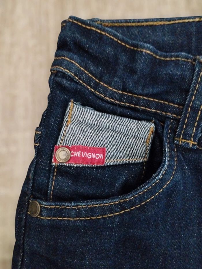Bermuda en jean garçon 10 ans Chevignon - photo numéro 4