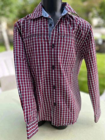 Chemise à carreaux monoprix kids taille 8 ans