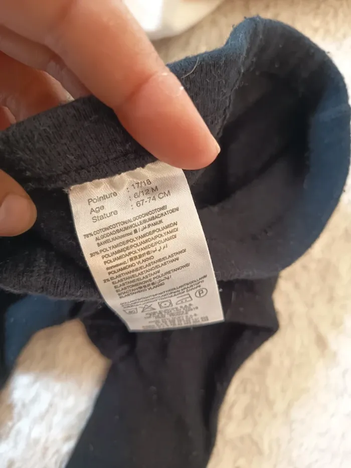 Robe courte manches longues Chicaprie en 6M - photo numéro 3