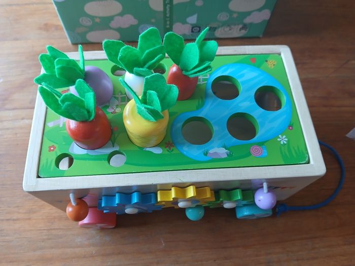 Jeu d'éveil en bois - photo numéro 2