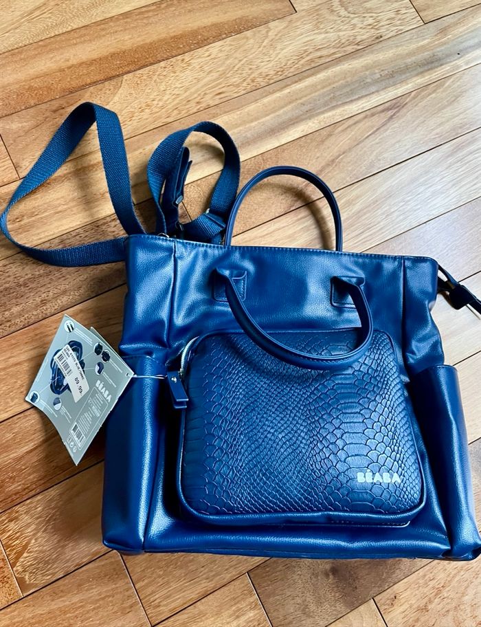 Sac a dos a langer kyoto Beaba bleu jamais utilisé - photo numéro 9