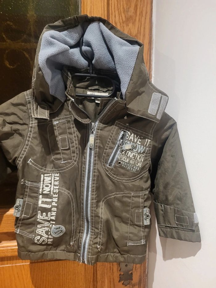 Coupe vent doublé  2 ans