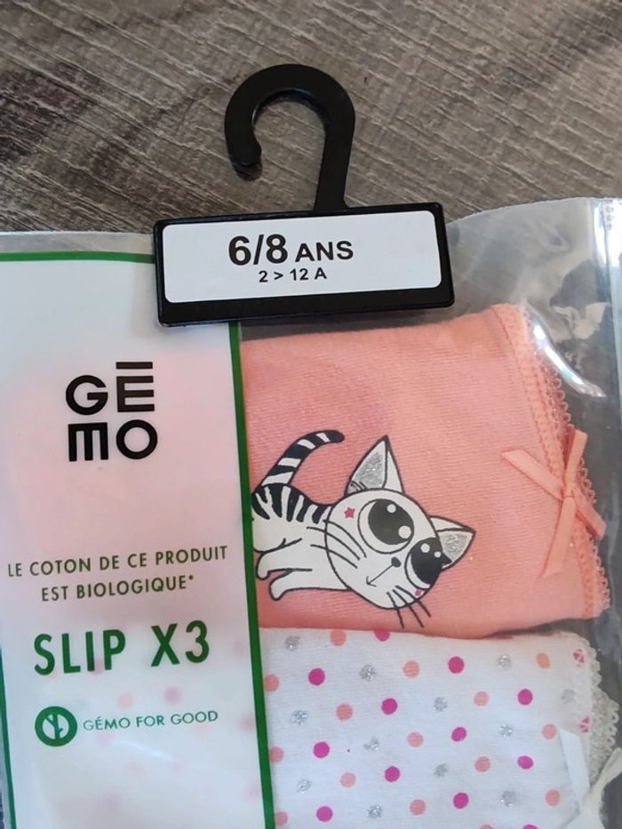 Lot de 9 sous-vêtements - photo numéro 3