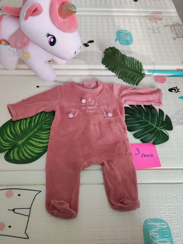 Pyjama hiver 3 mois fille