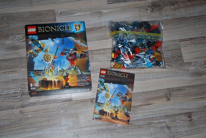 Lego 70795 Bionicle Mask Maker Vs Skull Grinder - Neuf