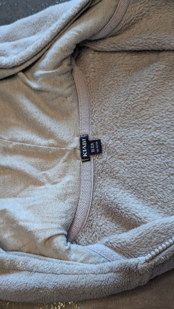 Gilet zippé capuche polaire garçon Kiabi 10 ans - photo numéro 2
