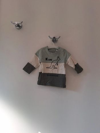 Haut maillot manches longues bébé garçon 3 mois