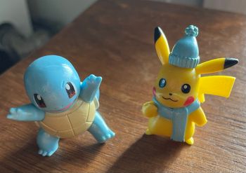 Figurine Pokémon, Pikachu, Carapuce