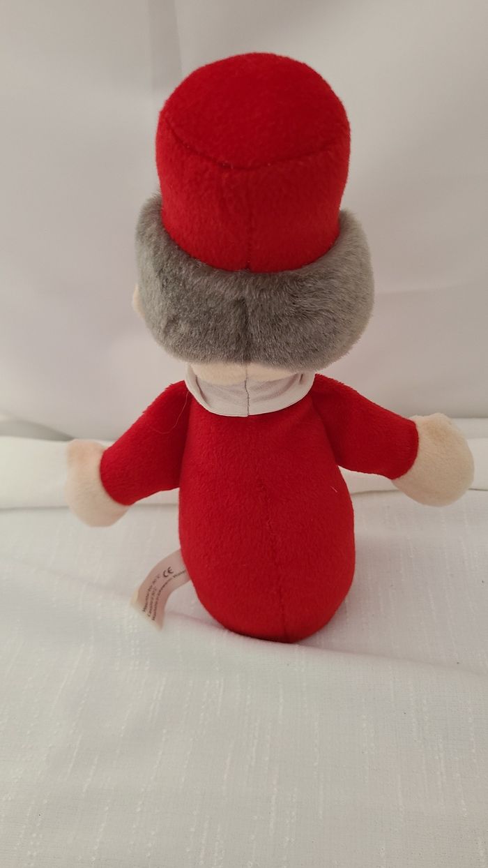 Doudou Peluche Grelot Personnage Bordeaux Egmont Toys - photo numéro 2