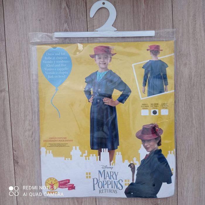 Déguisement Mary Poppins 5/6ans