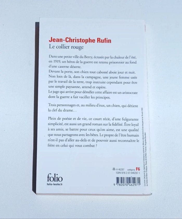 Livre le collier rouge - photo numéro 2