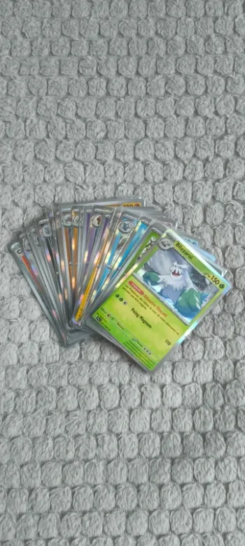 Lot de 23 cartes Pokémon Évolutions à Paldea - Reverses & Holos