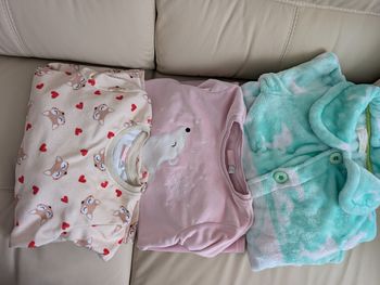 3 pyjamas d'hiver fille 6-8 ans 