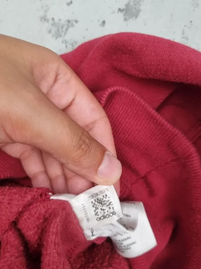 Gilet zippé capuche Adidas bordeaux, M Femmes - photo numéro 10