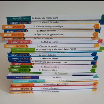 Lot  livres mcDo