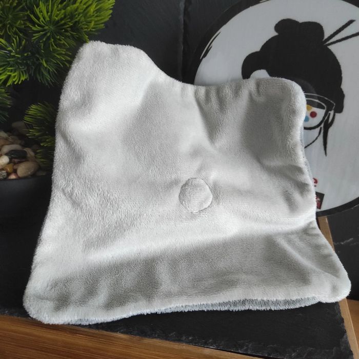 Doudou Nattou Âne Cheval Gris Beige Cappuccino Pois #geektradedoudou - photo numéro 2