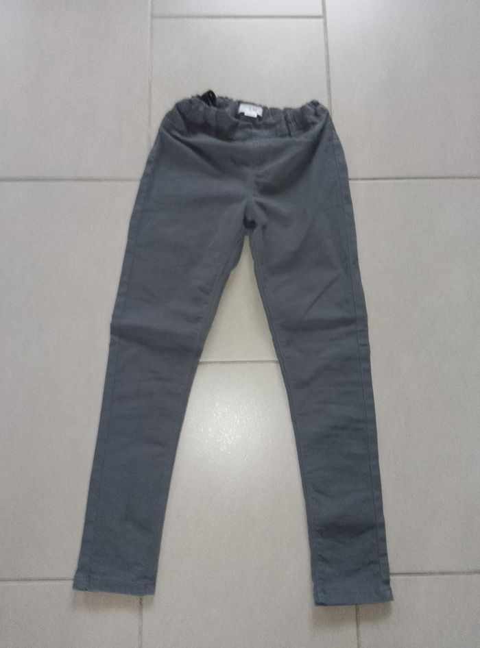 Jean gris fille La Halle 9 ans