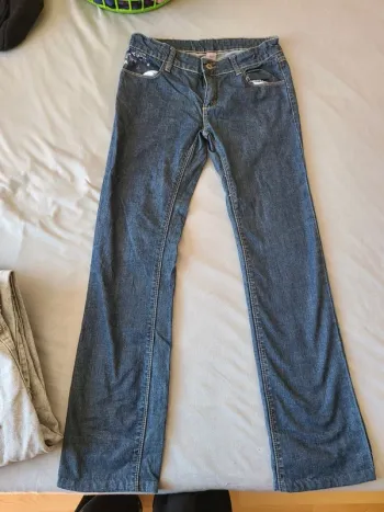 Jeans droit fille 14 ans