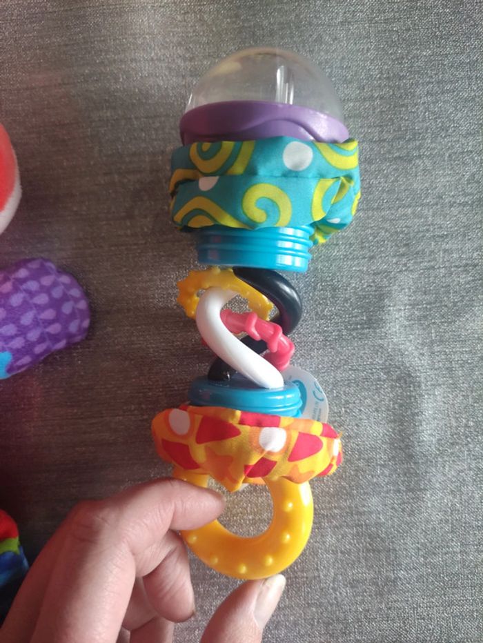 Lot de 3 jouets bébé. Renard et hochets - photo numéro 5