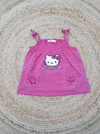 Débardeur Hello Kitty 12 mois