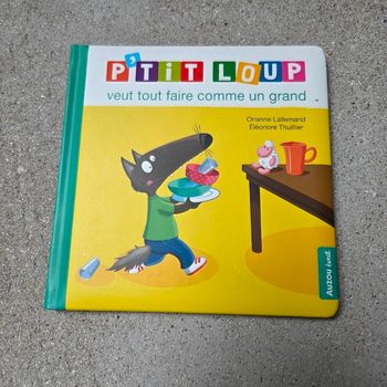 Livre enfant Auzou p’tit loup 