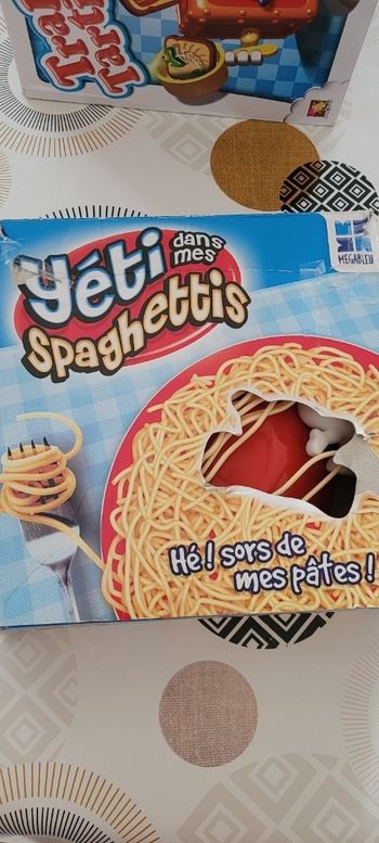 Yeti spaghettis