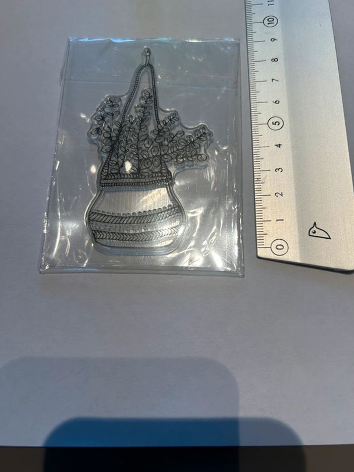 Tampon macramé et plantes - photo numéro 2