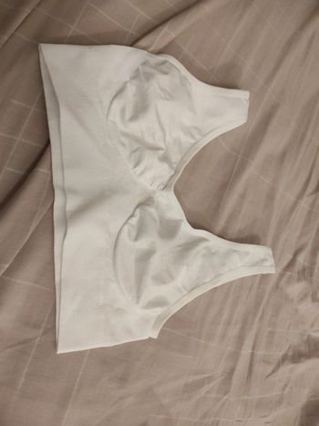 Brassière blanche S