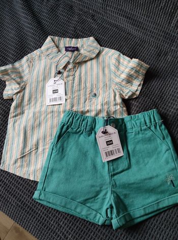 Ensemble bébé garçon 18 mois, sergent major