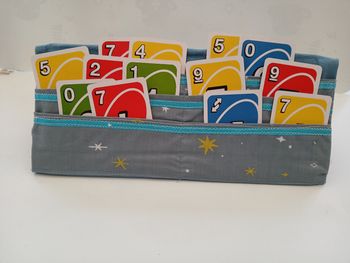 Porte cartes tissu 