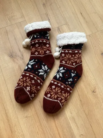 Chaussettes pilou hiver