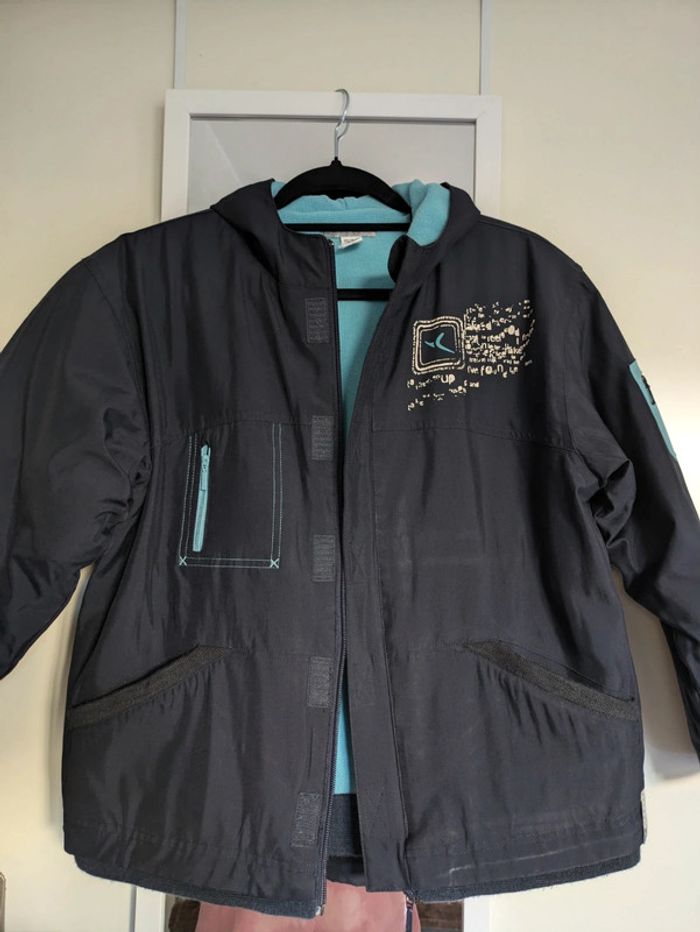 Veste parka polaire Domyos 10 ans