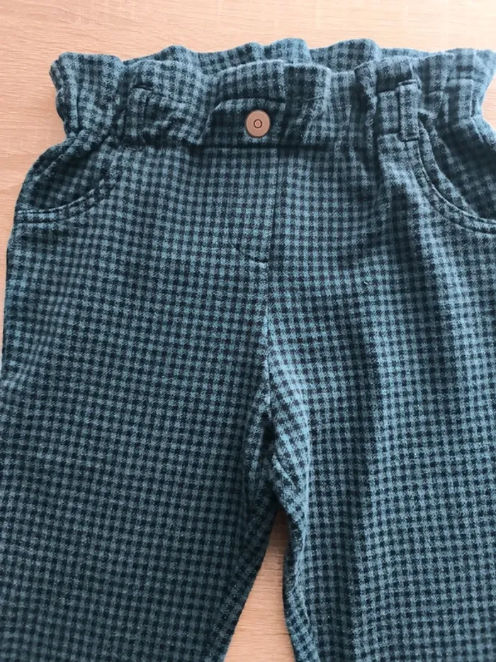 Pantalon à carreaux dpam 4 ans - photo numéro 2