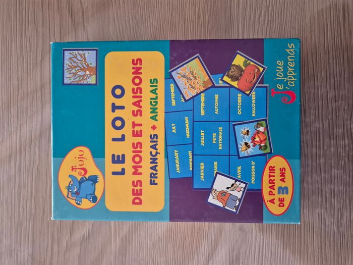 Jeu Loto JUJU 🎲 Très bon état / Complet - photo numéro 2
