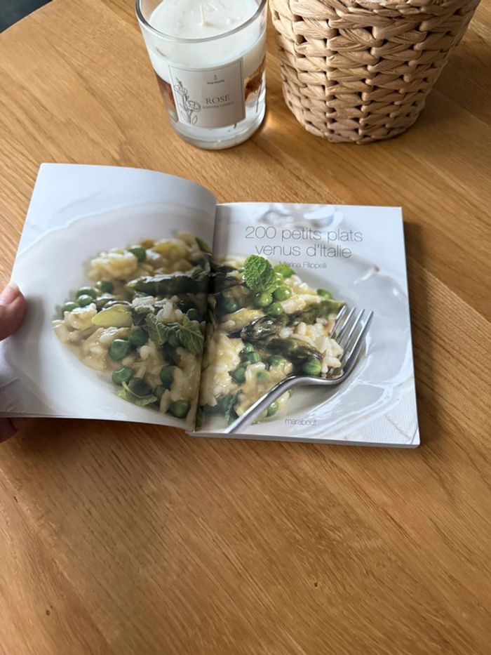 Livre de recettes 200 plats italiens Marabout - photo numéro 8