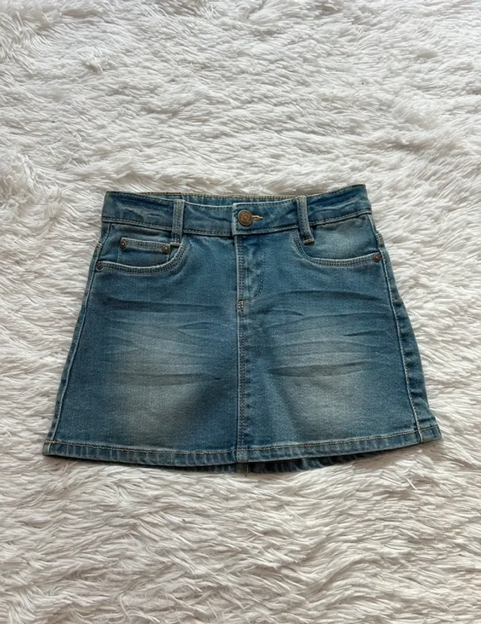 Jupe en jeans TAO tape à l’œil