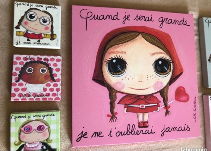 Toiles Isabelle Kessedjian - lot - photo numéro 3