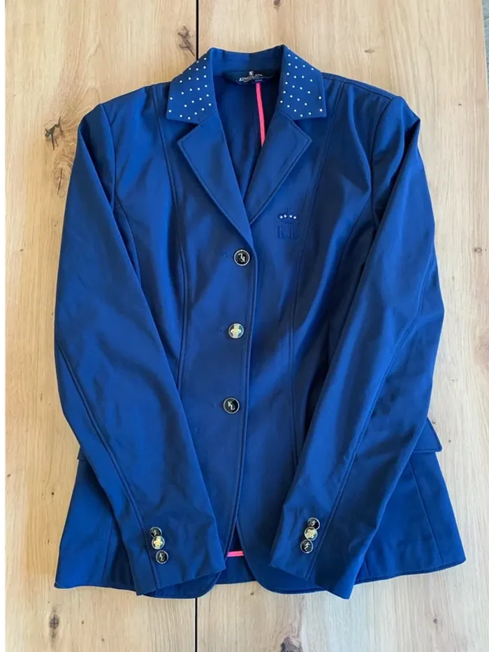 Veste de concours Kingsland – Bleu – Taille 38