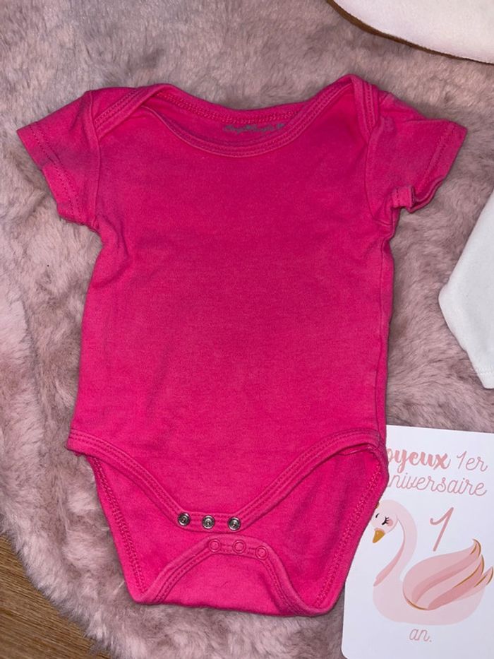 Lot de 2 body MC et ML 9-12mois - photo numéro 2