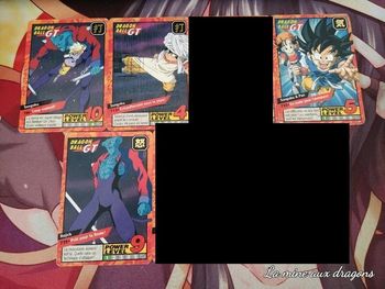 Lot Carte Dragon Ball Set Carddass Fr Grand Combat Part 7 Power Level Super card