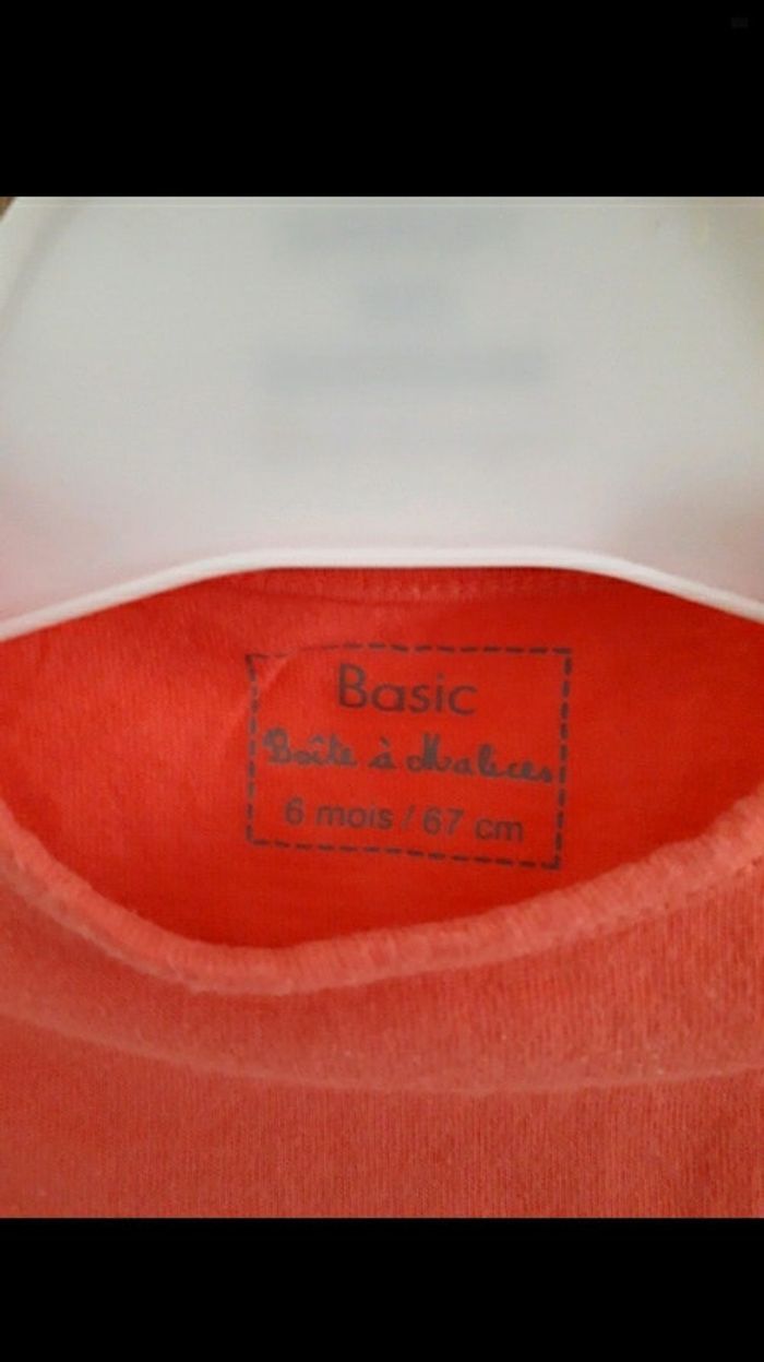 Tee shirt ML 6 mois Boite a malices - photo numéro 4