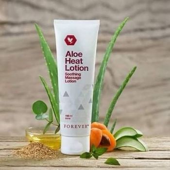 Forever aloe heat lotion