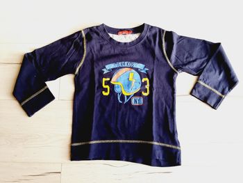 Vêtement garçon tee-shirt manches longues Tissaia 6 ans