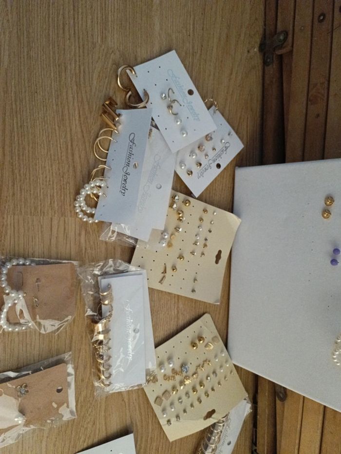 Boucles d'oreilles neuf - photo numéro 2