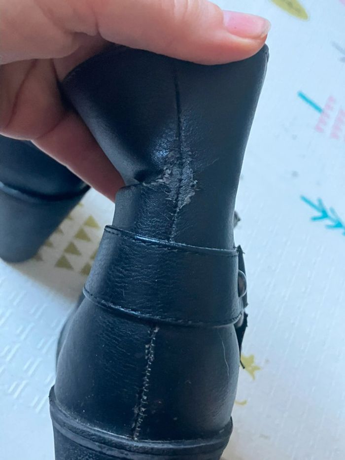 Bottines talons épais style rock chunky 40 - photo numéro 8