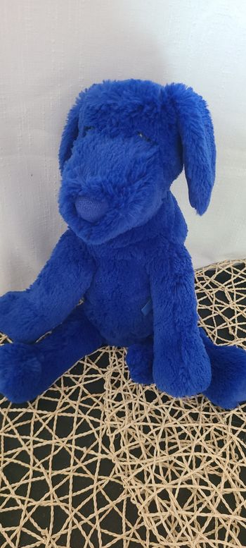 Ecole des loisirs Peluche Chien Bleu